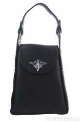 Menší dámská kabelka crossbody / do ruky černá