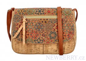 Crossbody dmsk kabelka v korkovm designu 55024 typ 4