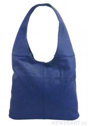 Dámská shopper kabelka přes rameno modrá