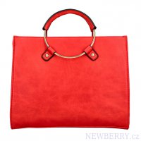 Moderní dámská kabelka do ruky Beast červená