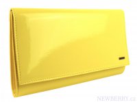 Luxusní žluté lakované dámské psaníčko SP100 GROSSO