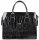 Dámská luxusní taška na notebook černý lak kroko ST01 15.6" GROSSO