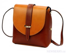 Koen modern mal dmska crossbody kabelka hned / camel hned