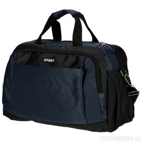 Velká sportovní taška tmavě modrá Unisex